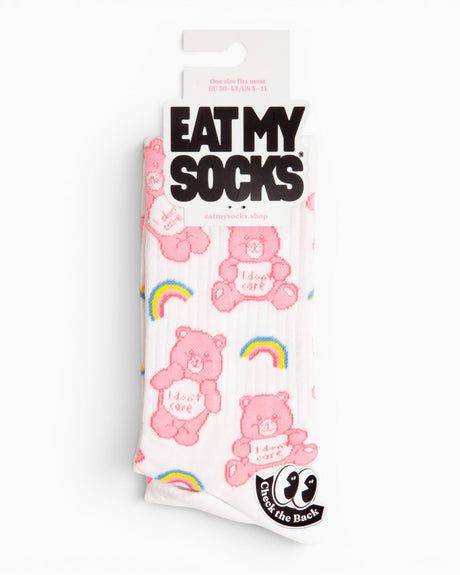 Eat My Socks Flat Rainbow Bear Çorap Multi