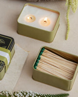 Echoes Lab Basil & Green Tea Teneke Mum 200 gr