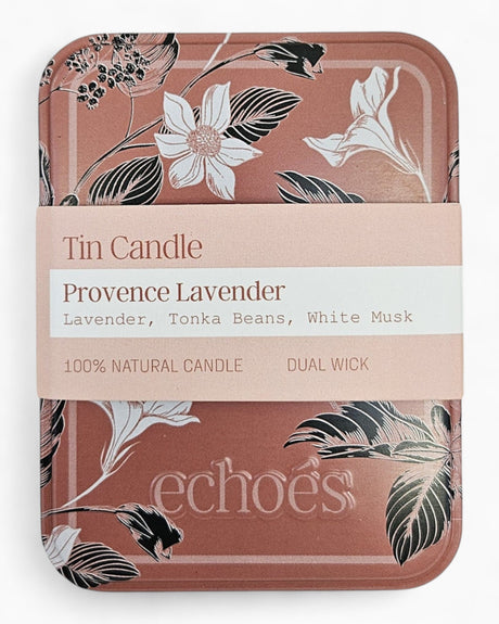 Echoes Lab Provence Lavender Teneke Mum 200 gr