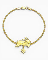 Esora Bunny Bracelet - Gold Gold