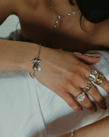 Esora Bunny Bracelet - Silver