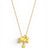 Esora Bunny Necklace - Gold Gold