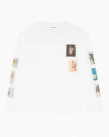Études Studio Andy Warhol Poloroid Long Sleeve Relax T-Shirt White