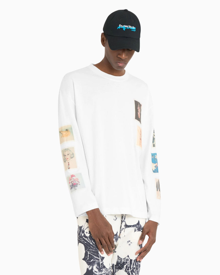 Études Studio Andy Warhol Poloroid Long Sleeve Relax T-Shirt