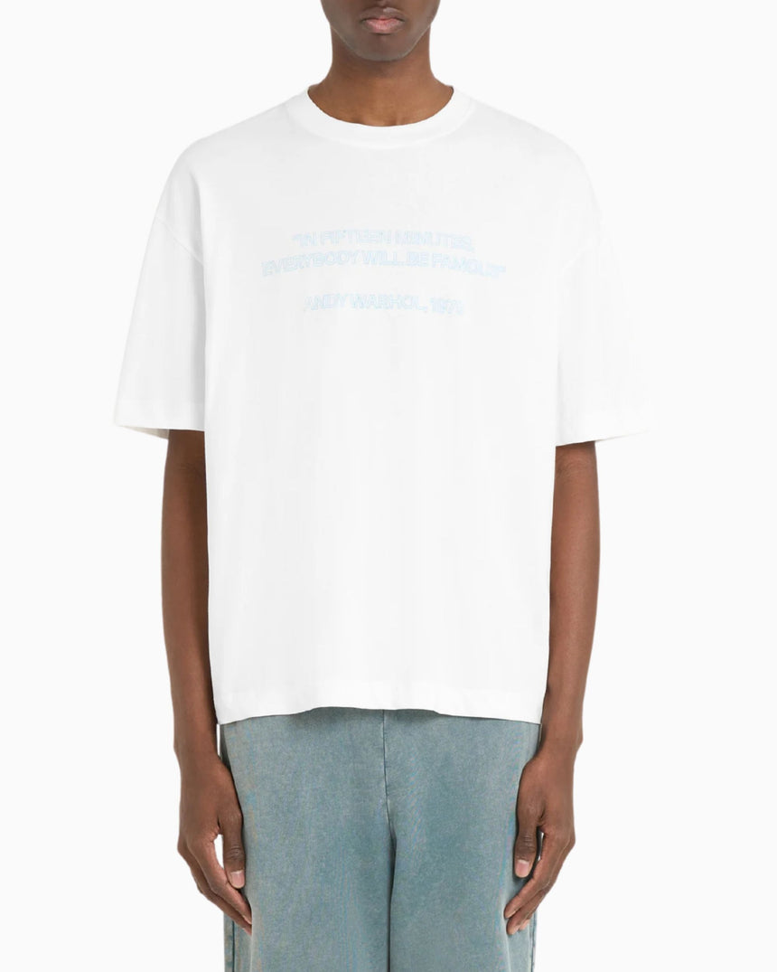 Études Studio Andy Warhol Quote Regular T‑Shirt