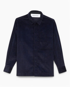 Études Studio Corduroy Overshirt Erkek Gömlek Ceket Navy