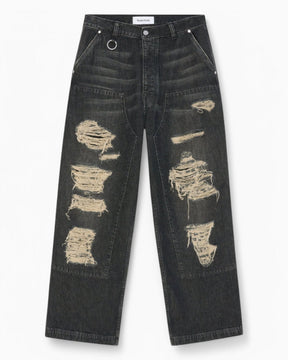 Études Studio Loose Carpenter Pants Black