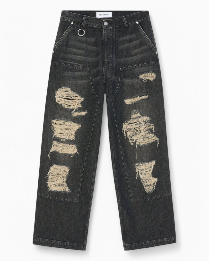 Études Studio Loose Carpenter Pants Black