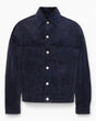 Études Studio Loose Corduroy Erkek Ceket Navy