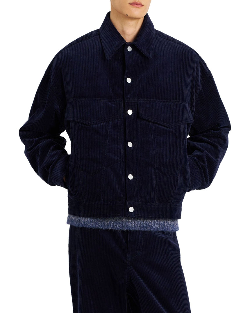 Études Studio Loose Corduroy Erkek Ceket