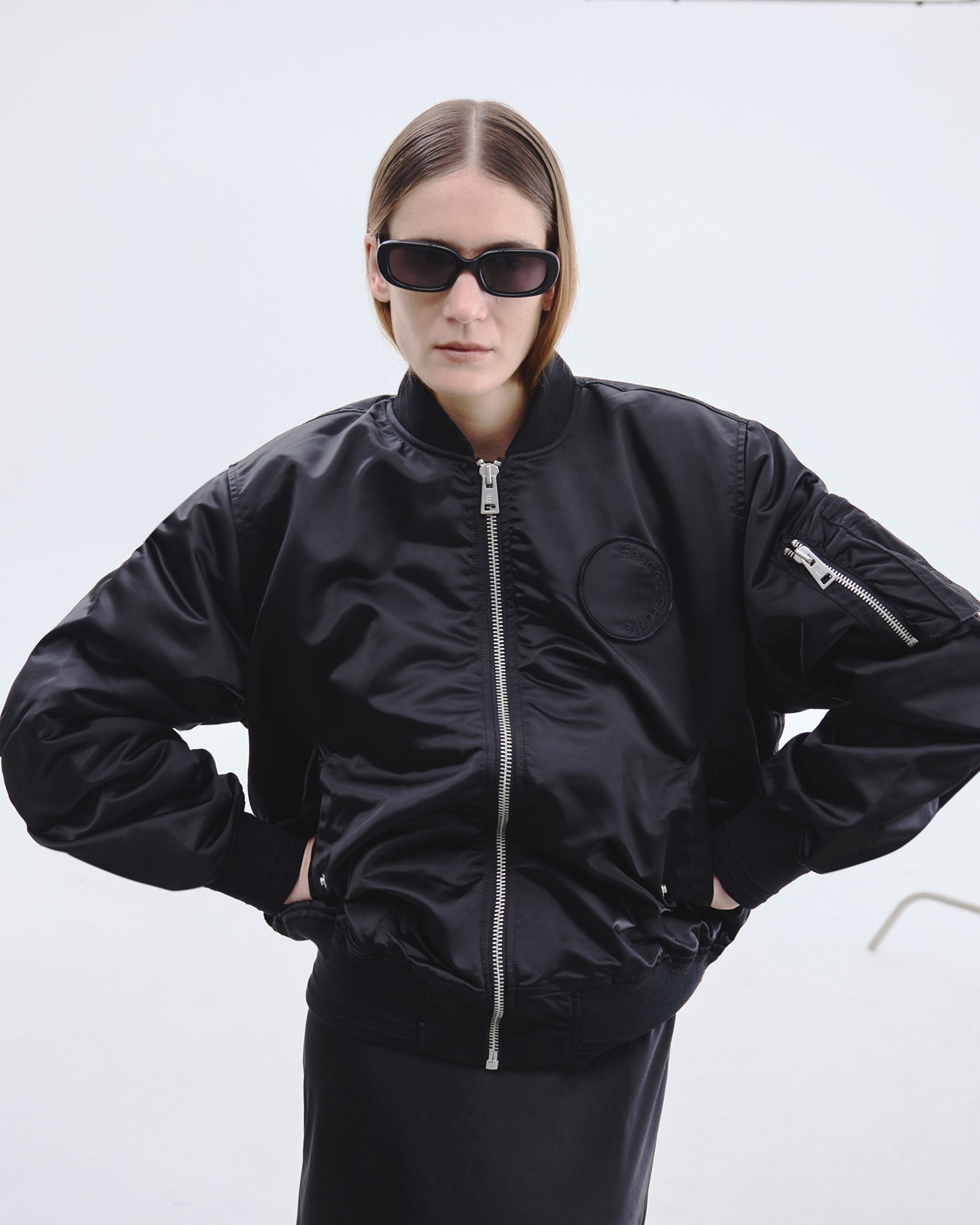 Études Studio Nylon Bomber Jacket - vitruta