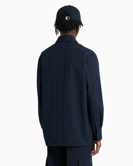Études Studio Wool Zipped Overshirt Erkek Ceket