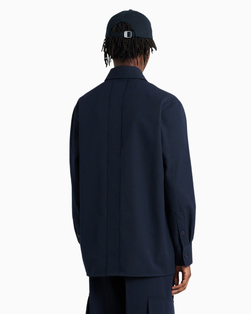 Études Studio Wool Zipped Overshirt Erkek Ceket