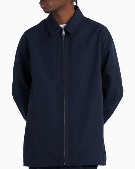 Études Studio Wool Zipped Overshirt Erkek Ceket