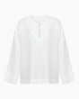 Fine People Community Rain Erkek Keten Gömlek Off - White