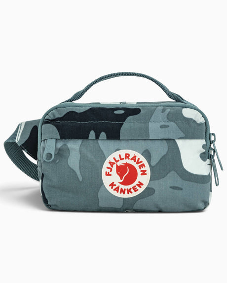 Fjällräven Kånken Graphics Hip Pack Bel Çantası Nimbus Blue-Hidden Animals