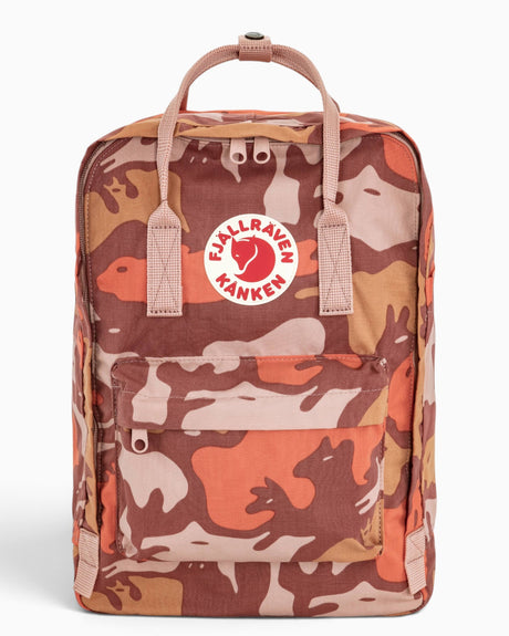 Fjällräven Kånken Graphics Laptop 15" Sırt Çantası Chalk Rose-Hidden Animals