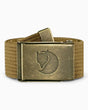 Fjällräven Canvas Brass Belt 4 cm Buckwheat Brown