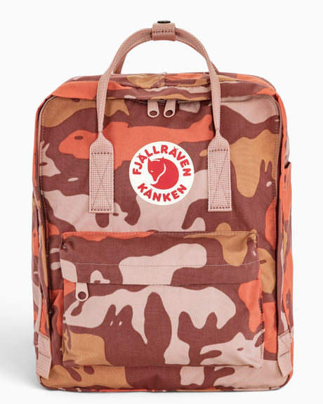 Fjällräven Kånken Graphics Sırt Çantası Chalk Rose-Hidden Animals