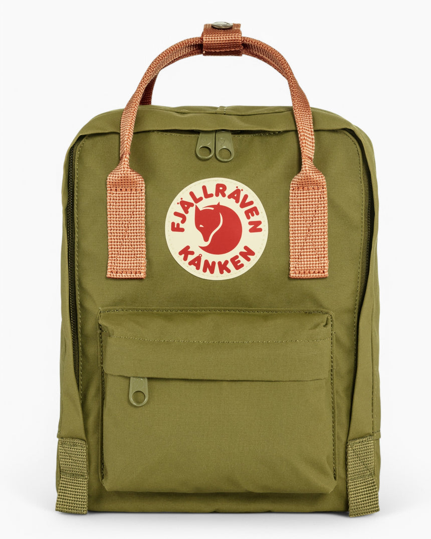Fjällräven Kånken Mini Sırt Çantası Folliage Green/Peach Sand