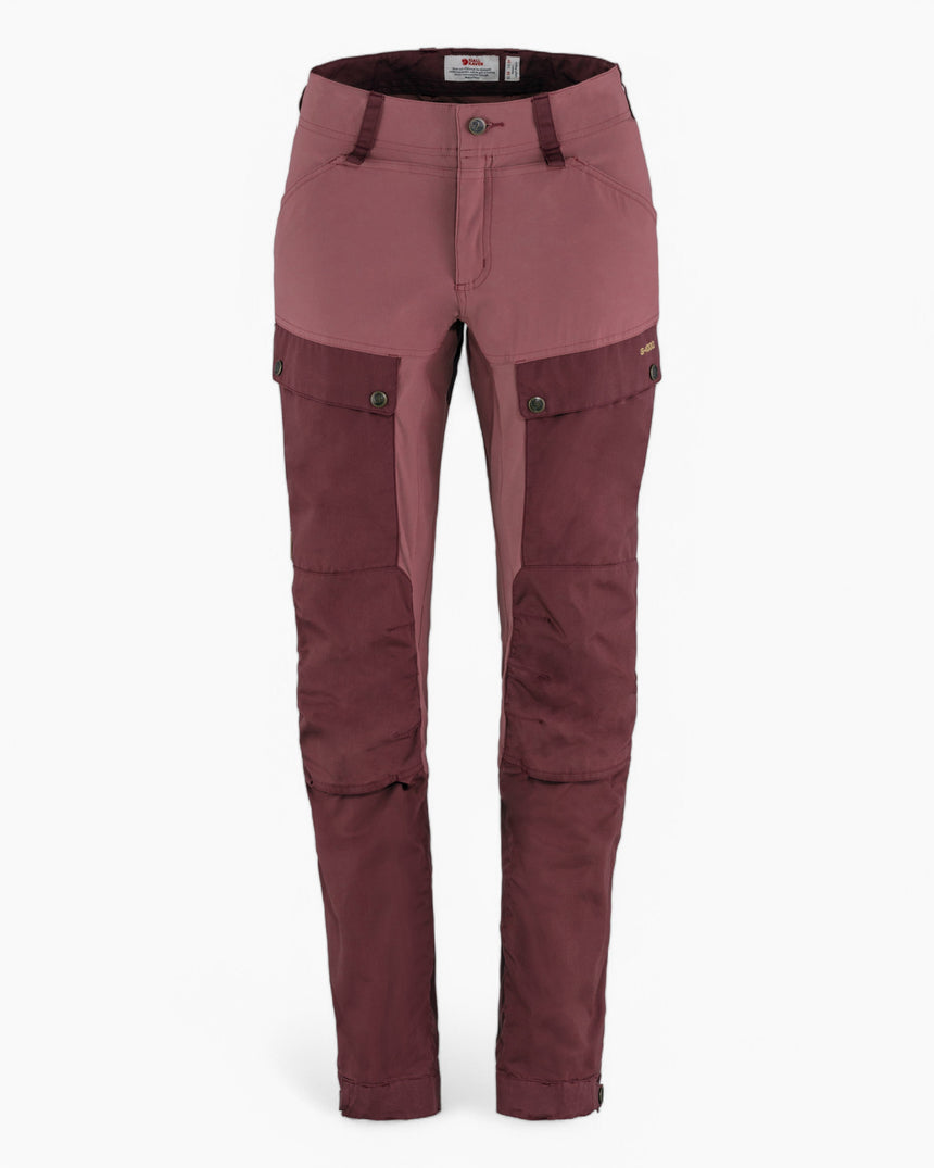 Fjällräven Keb Trousers - Kadın Port - Mesa Purple