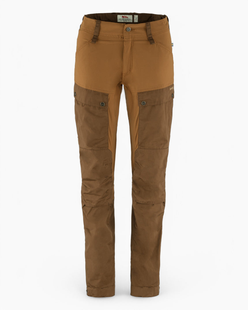 Fjällräven Keb Trousers - Kadın Timber Brown - Chestnut