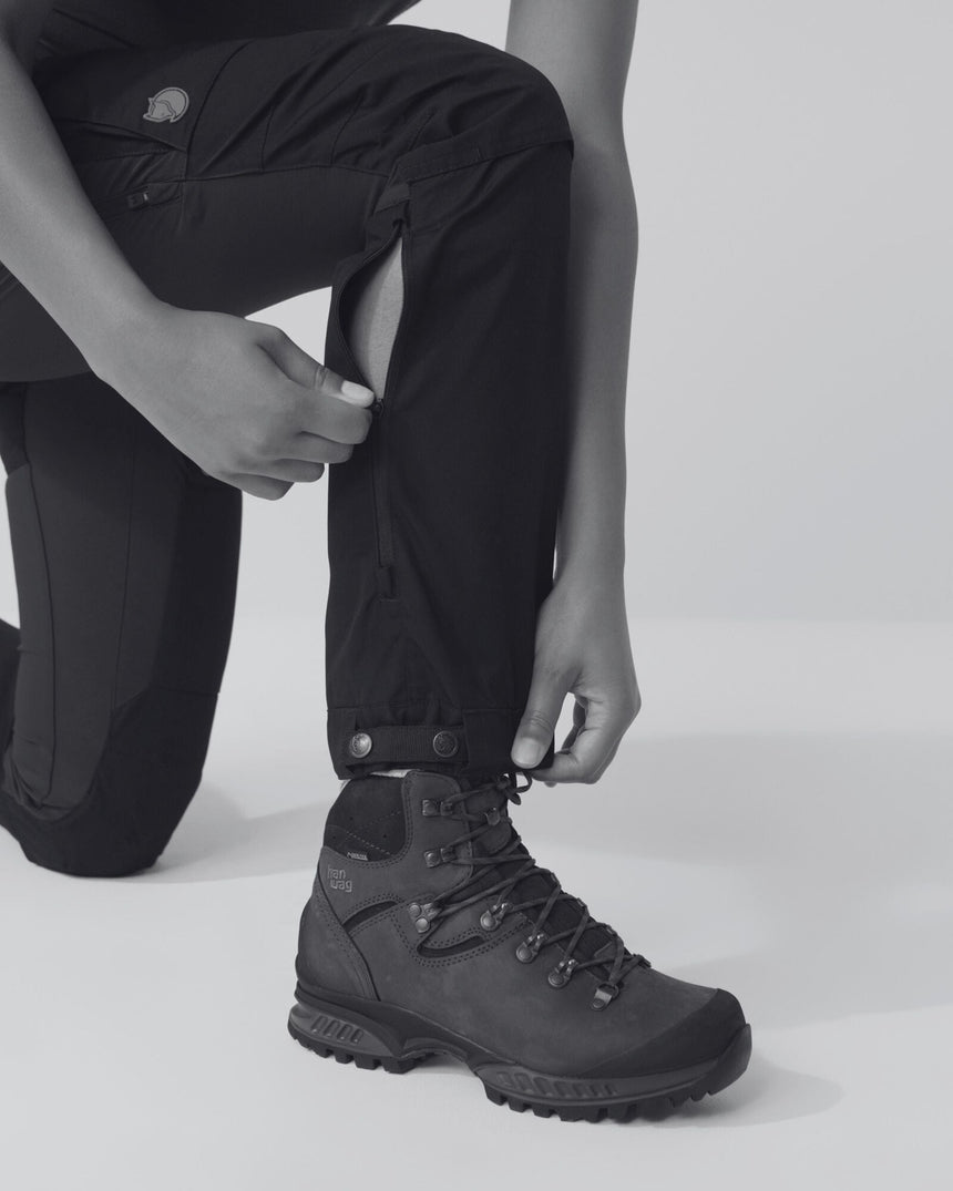 Fjällräven Keb Trousers Regular - Kadın Deep Forest - Laurel Green