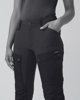 Fjällräven Keb Trousers Regular - Kadın Deep Forest - Laurel Green
