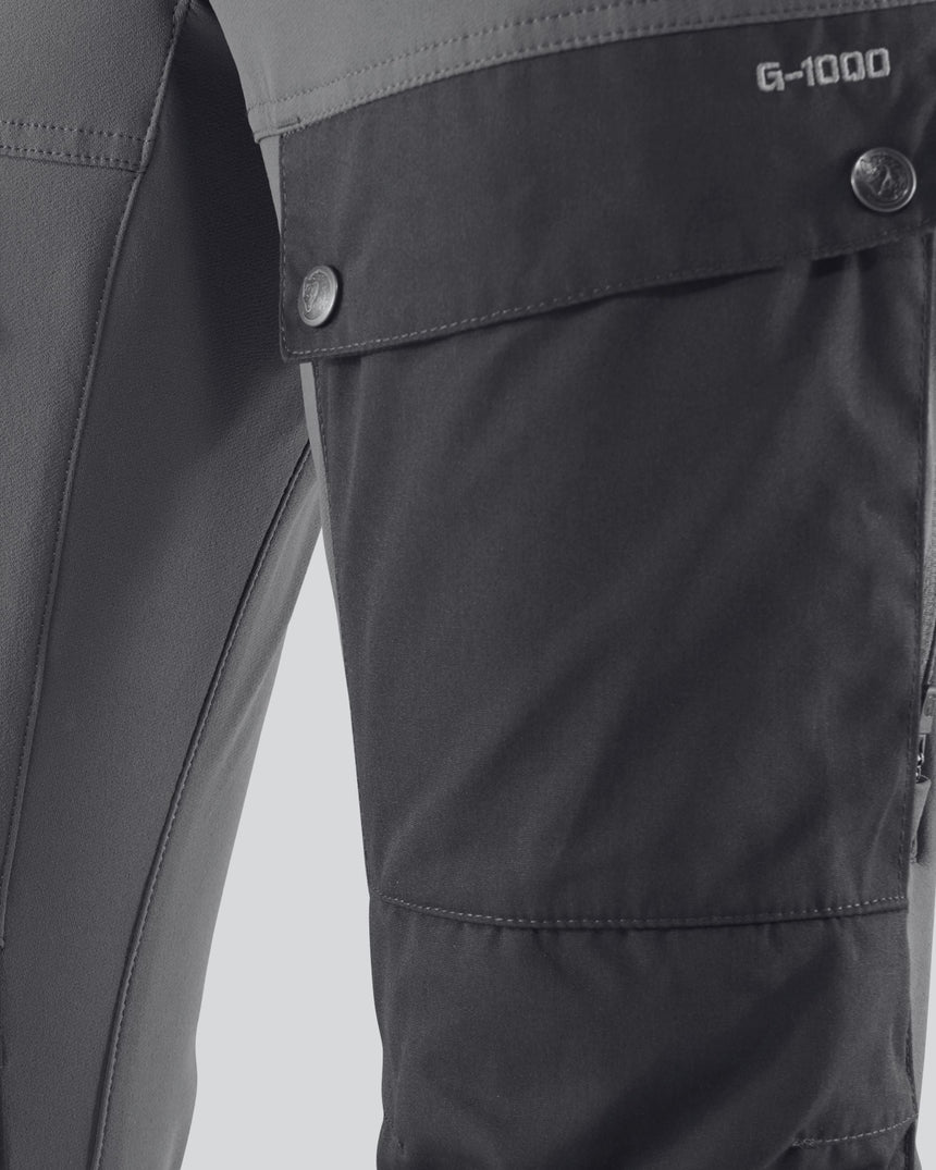 Fjällräven Keb Trousers Regular - Kadın Deep Forest - Laurel Green
