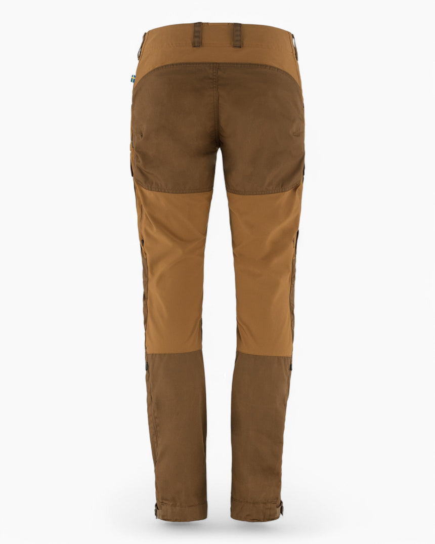Fjällräven Keb Trousers Regular - Kadın Deep Forest - Laurel Green