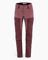 Fjällräven Keb Trousers Regular - Kadın Port - Mesa Purple