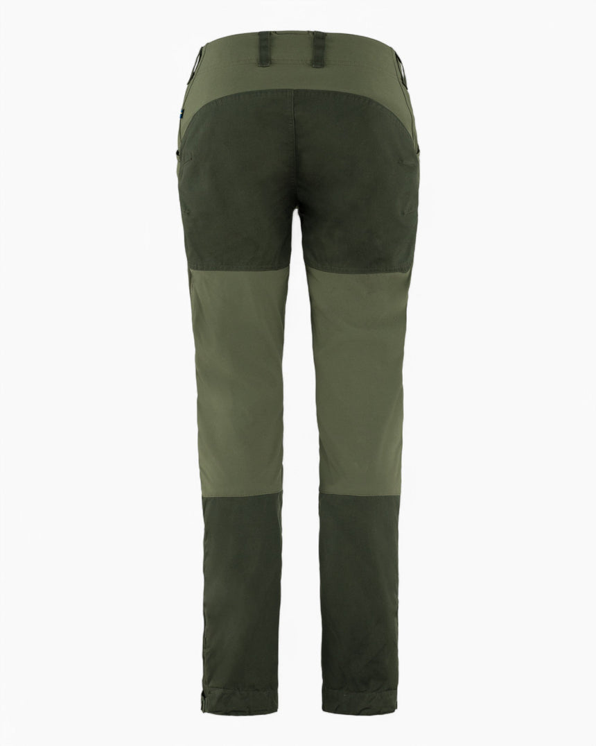 Fjällräven Keb Trousers Regular - Kadın Timber Brown - Chestnut