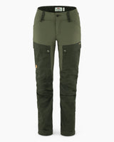 Fjällräven Keb Trousers Regular - Kadın Timber Brown - Chestnut