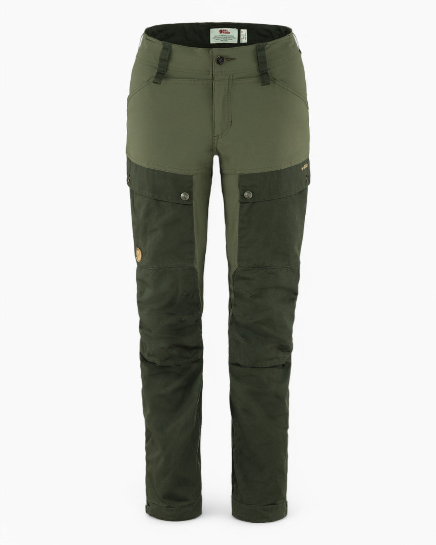 Fjällräven Keb Trousers Regular - Kadın Timber Brown - Chestnut