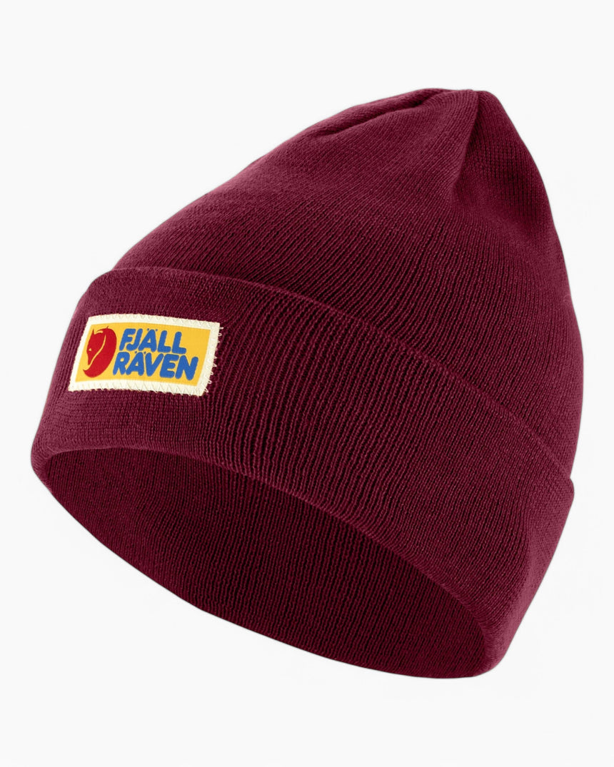 Fjällräven Vardag Classic Beanie Bordeaux Red