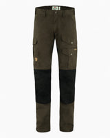 Fjällräven Vidda Pro Trousers - Erkek Dark Olive - Black