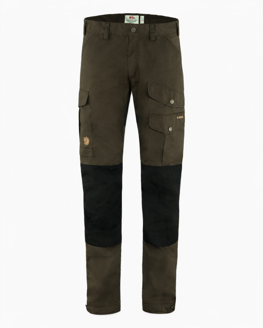 Fjällräven Vidda Pro Trousers - Erkek Dark Olive - Black