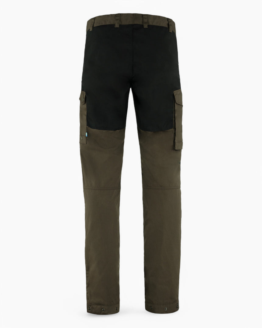 Fjällräven Vidda Pro Trousers - Erkek Dark Olive - Black