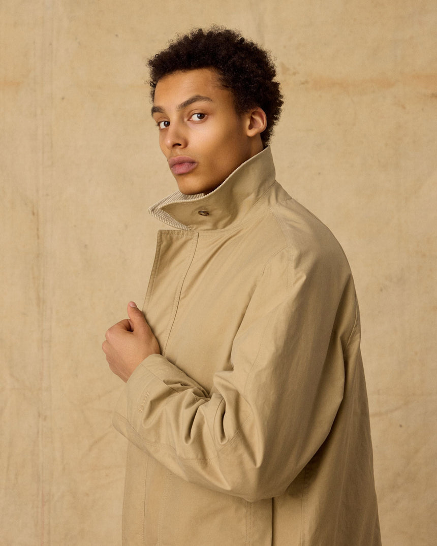 Forét Aspen Padded Oilskin Erkek Ceket