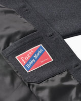 Forét Cave Wool Erkek Ceket Dark Grey Melangé