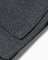 Forét Cave Wool Erkek Ceket Dark Grey Melangé