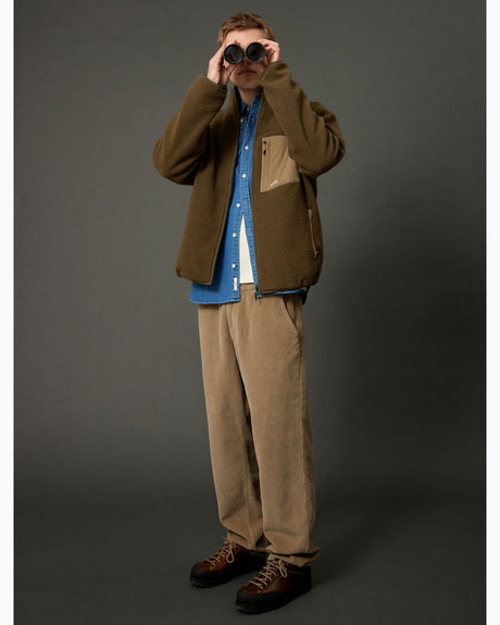 Forét Clay Corduroy Erkek Pantolon Khaki