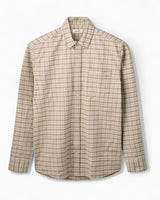 Forét Creek Heavy Flannel Check Erkek Gömlek Khaki