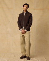 Forét Delta Wool Zip Erkek Kazak