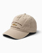 Foret Fish Washed Cap Khaki