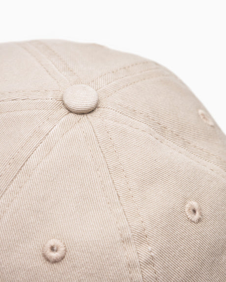 Forét Hawk Washed Cap Khaki Red