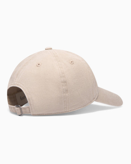 Forét Hawk Washed Cap Khaki Red
