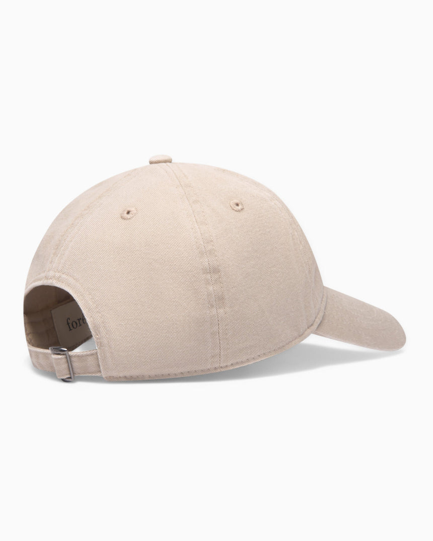 Forét Hawk Washed Cap Khaki Red