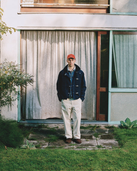 Forét Hawk Washed Cap Red
