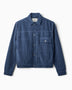 Forét Hazy Corduroy Erkek Ceket Medium Blue